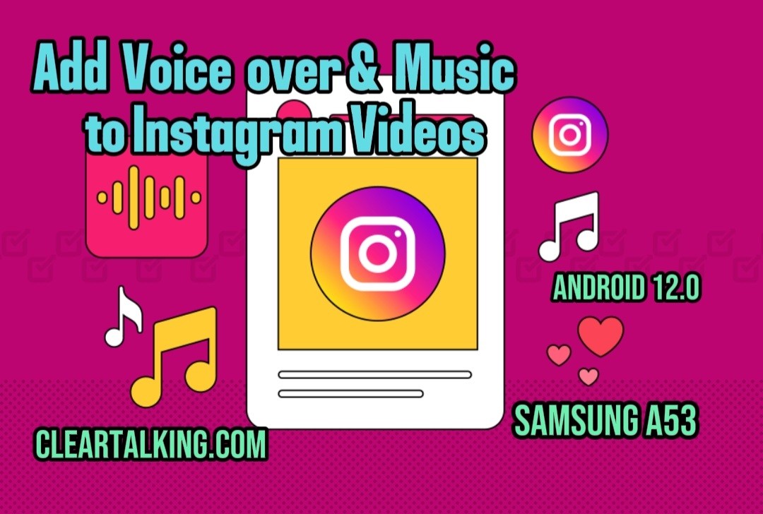 Can you do a Voiceover and Music on Instagram Videos?