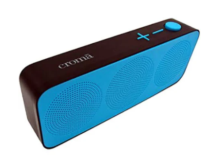 75% OFF - Croma Play Case Bluetooth Portable Speaker (Blue)