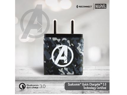 Get 33% OFF - Reconnect Marvel Avengers QC 3.0 Wall Charger