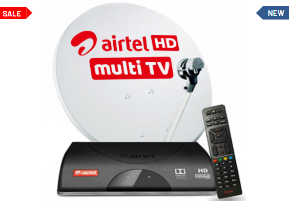 Hurry Save Rs. 851 on Airtel Multi Tv HD Connection