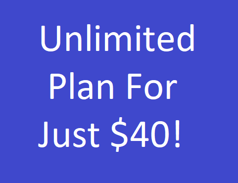 US Mobile Unlimited Talk, Text and Ludicrous Data for just $40/month