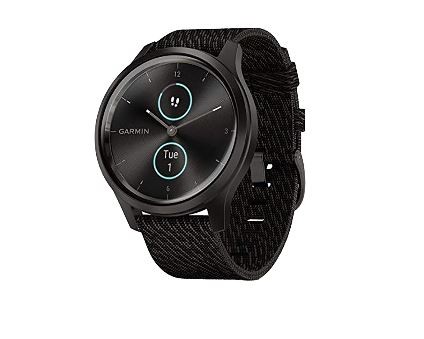 Get 27% OFF - Garmin vívomove Style Hybrid GPS Smart Watch, Black Pepper