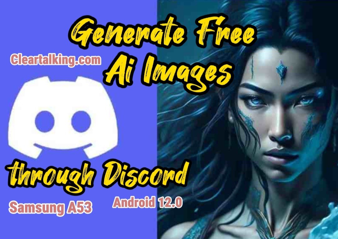 How can you generate AI image through Discord?