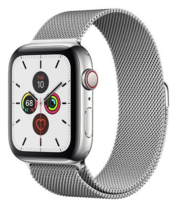 Save $50 on  Apple Series 5 smart watch,GPS &amp; cellular 40mm stainless steel case