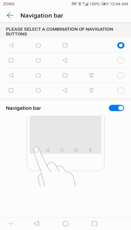 customization Navigation Bar