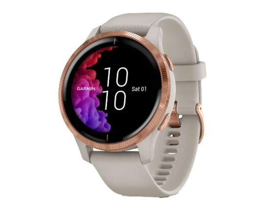 Get 18% OFF - Garmin Venu GPS Smart Watch, Light Sand