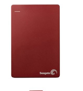 Get 44% OFF - Seagate 1 TB Backup Plus Slim Portable Hard Disk Drive (HDD), Red
