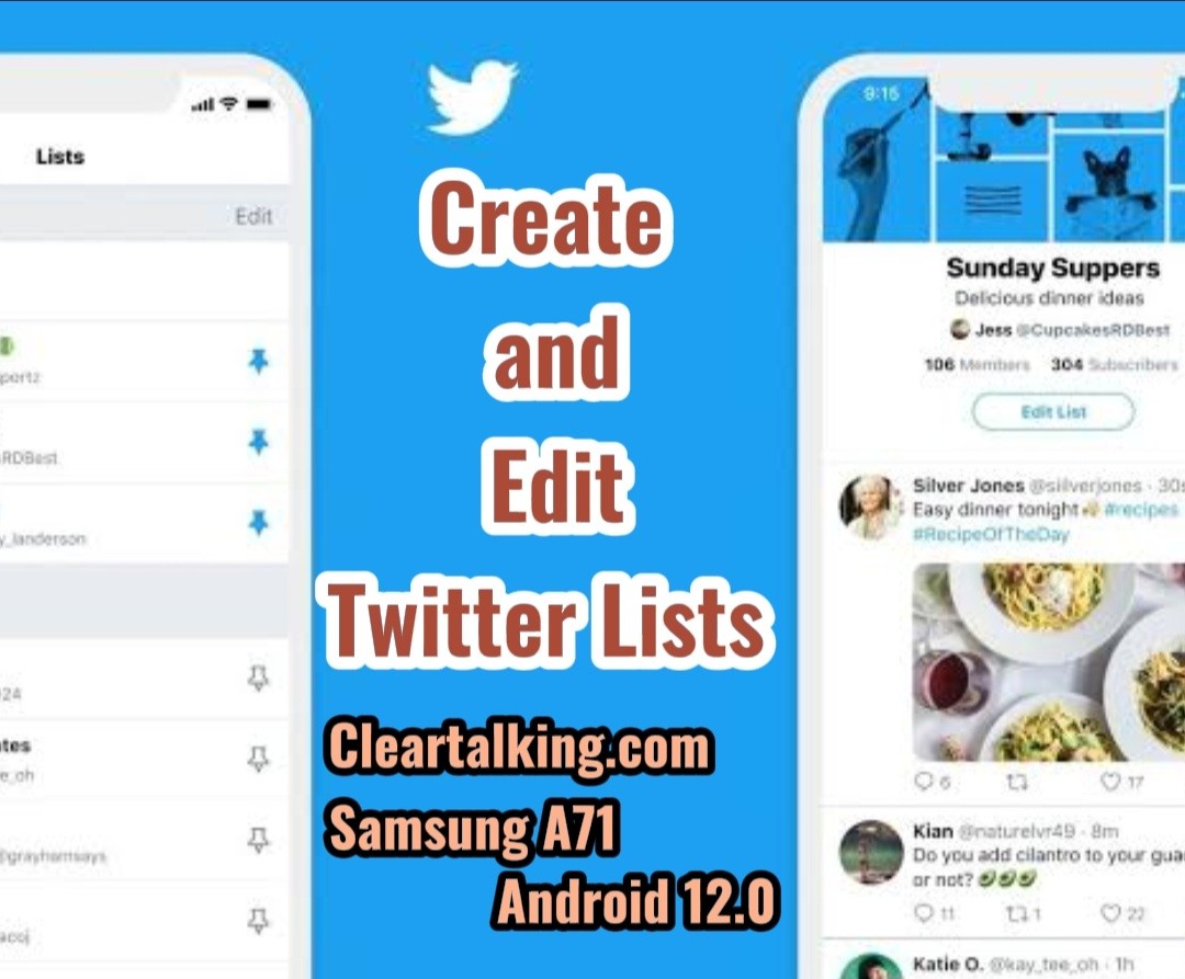 How can you Create a New List on Twitter Mobile?