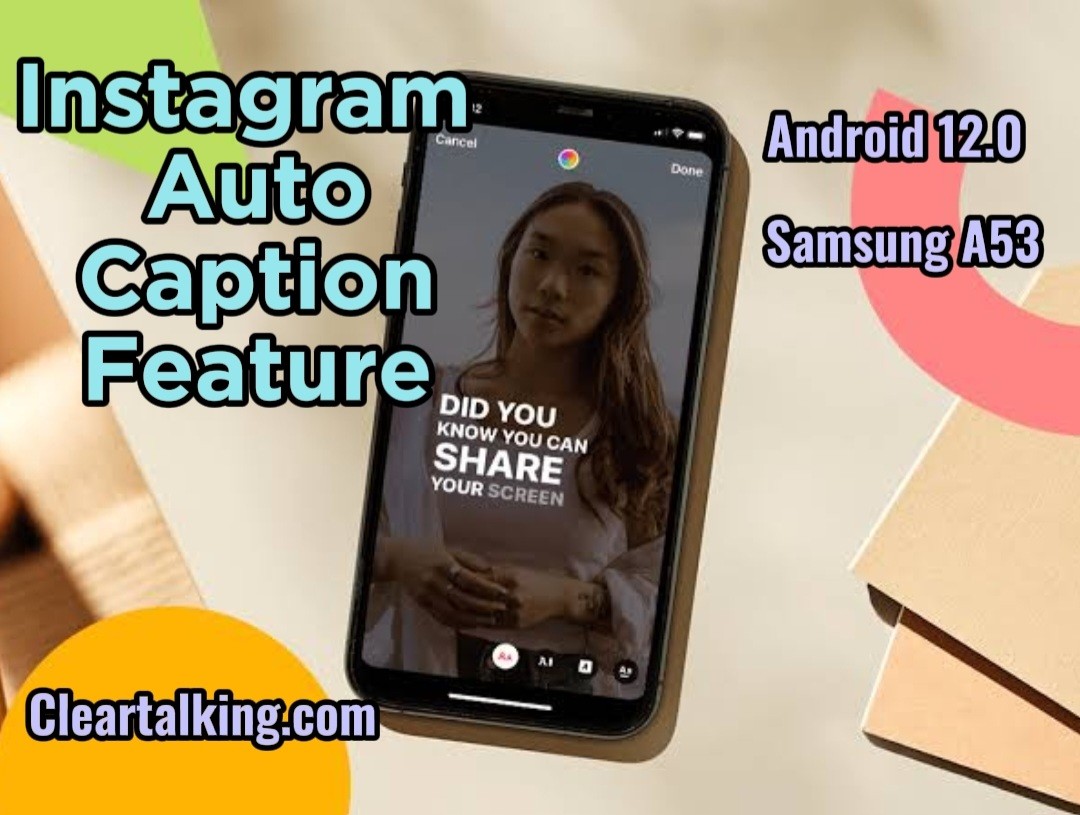 How to get automatic captions on Instagram?