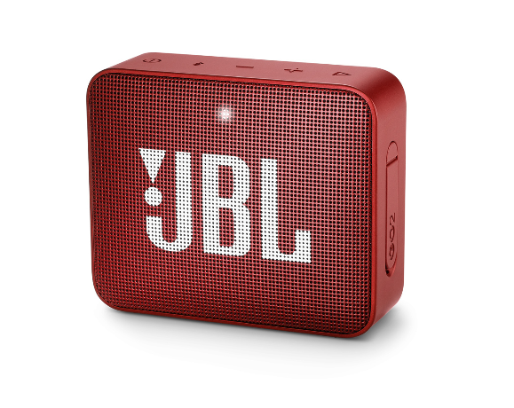 Get 20% OFF - JBL Go 2 Portable Waterproof Bluetooth Speaker with mic (Red)