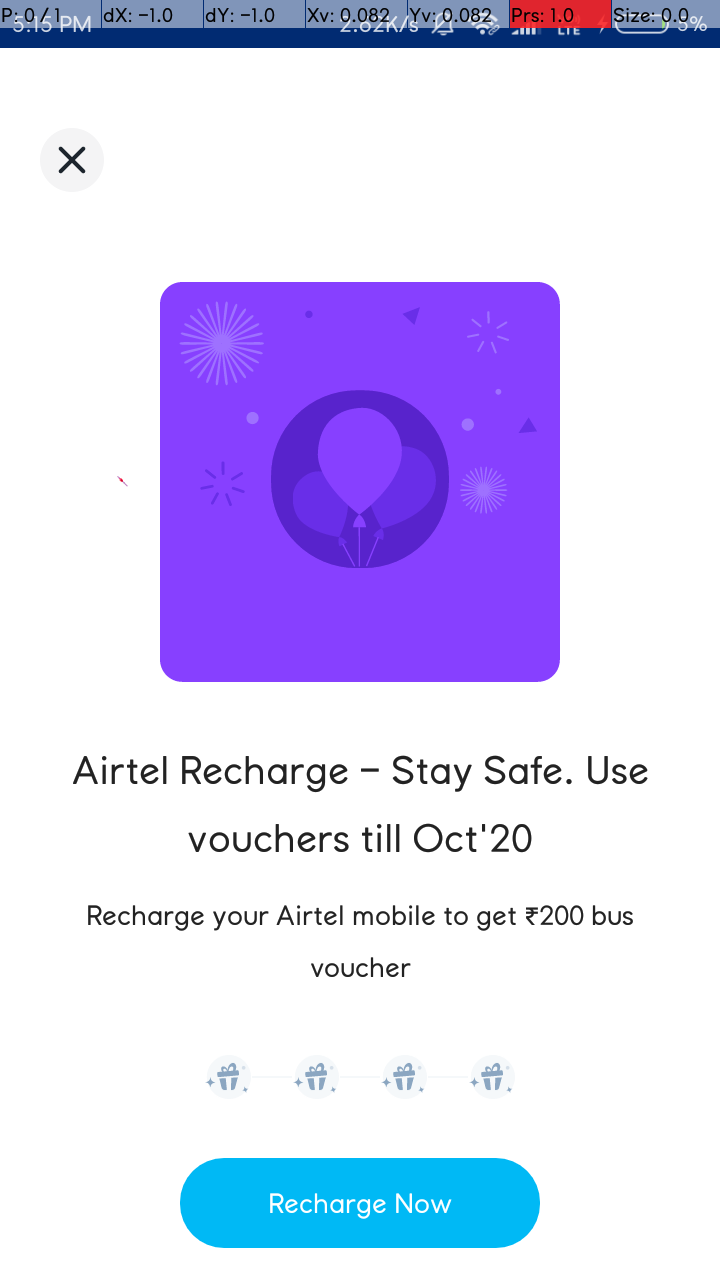 Recharge your Airtel mobile 4 times and get cash back up to 1500 rupees