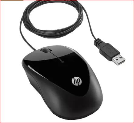 Get 12% OFF - HP X1000 Wired Optical Mouse  (USB)