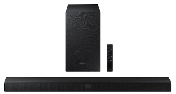 Flat $50 Discount On Samsung - 2.1-Channel 320W Soundbar with 6.5&quot; Wireless Subwoofer - Black
