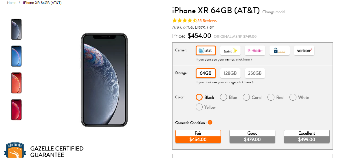 Save 15% - iPhone XR 64GB (AT&amp;T)