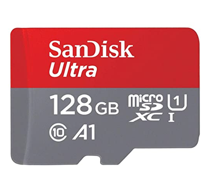 Get 65% OFF on SanDisk 128GB Class 10 MicroSD Memory Card