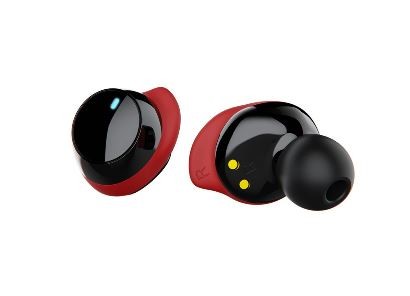 Get 71% OFF - PTron Bassbuds Evo True Wireless Stereo Earbuds, Black/Red