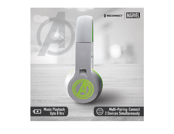 Get 29% OFF - Reconnect Marvel Avengers Over the ear foldable Wireless Headphone
