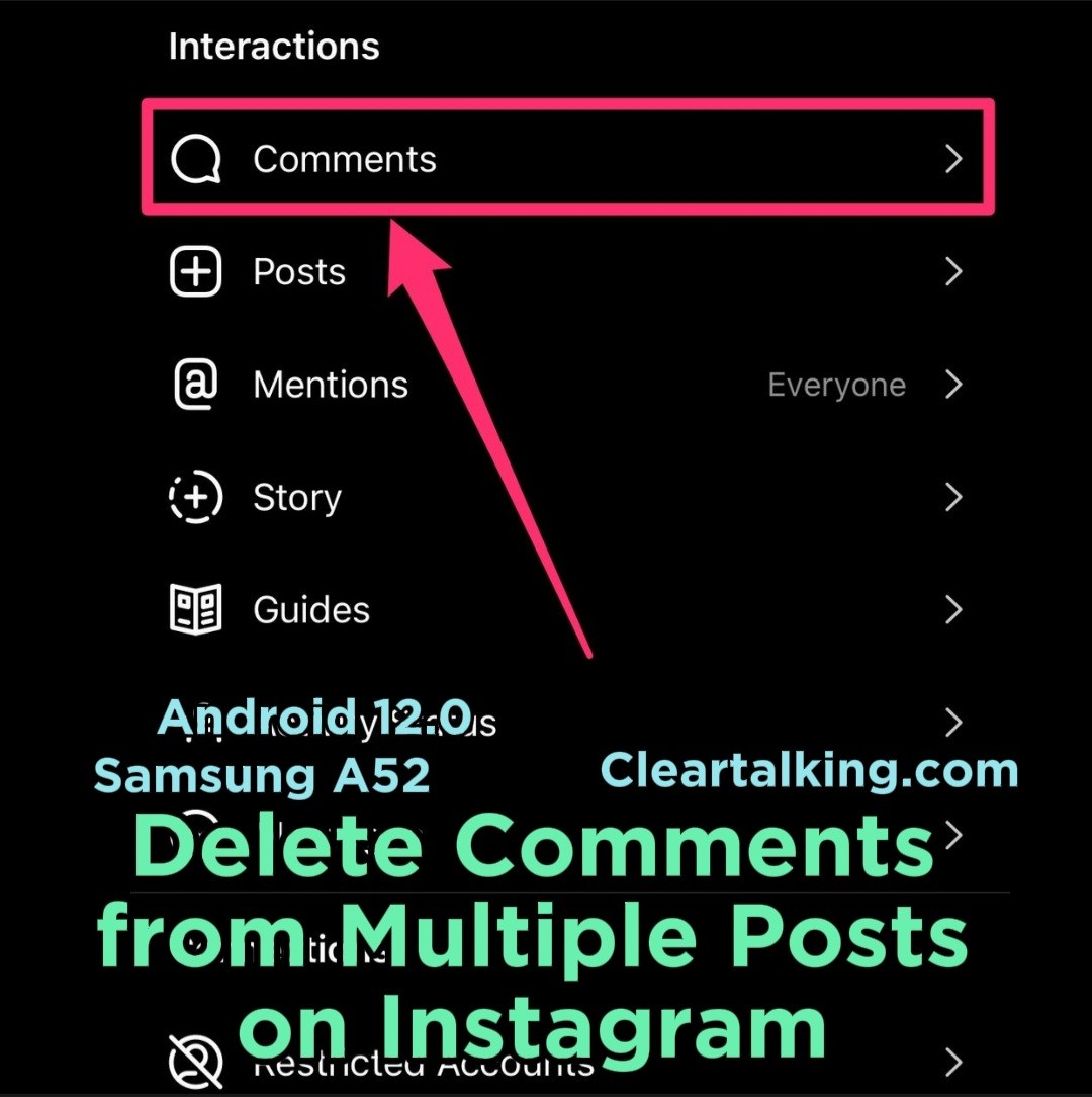 How to Delete Multiple Comments you&#039;ve made on Instagram?