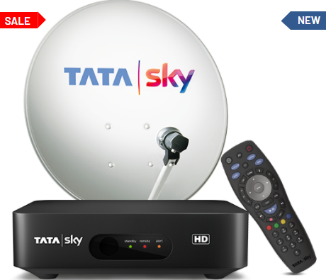 Get Free 1 Month Family Kids HD Pack Subscription worth Rs. 496.24 on Tata Sky HD Set-Top-Box (Black)
