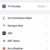 iPhone 13 Pro Max Settings TV Provider