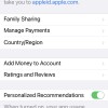 iPhone 13 Pro Max Media and Purchases Settings