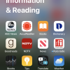 iPhone 13 Pro Max App Library Group Information &amp; Reading