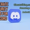 how to generate security keys for discord (2)