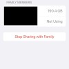iPhone 13 Pro Max  iCloud Family Sharing Usage