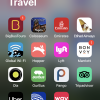 iPhone 13 Pro Max App Library Group Travel