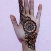 Simple single sided front hand mehendi designs