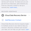 iPhone 13 Pro Max Add Recovery Contact