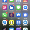 iPhone 13 Pro Max App Library Group Social