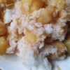 Cooked Banana and Rice