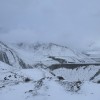Whole region of Mustang covered in snow