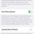 iPhone 13 Pro Max iCloud My Photos Stream