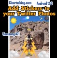 how you can add stickers to your photos on X