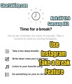 how to set time limit and break reminder on Instagram