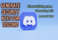 how to generate security keys for discord (2)