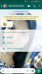Block Whatsapp new annoying numbers