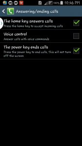 Short key to manage incoming calls on your smartphone