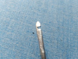Shoe sewing needle
