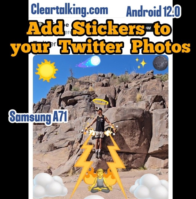 How can you Add Stickers to your Twitter Photos?