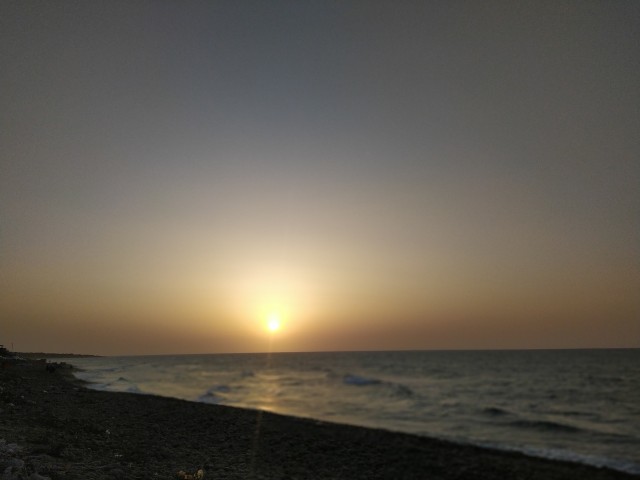 Sunset at the beach