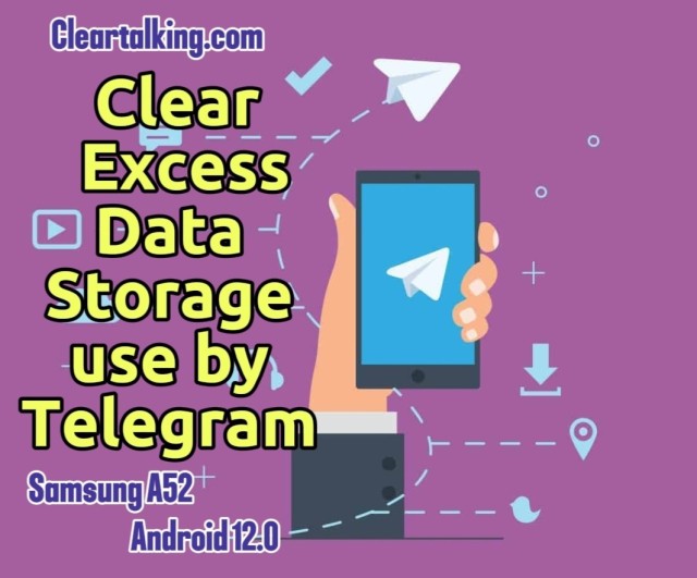 How can your clear Telegram Excess Data Usage?