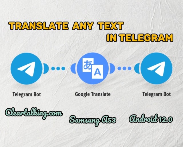 How do you Translate a Text Conversation in Telegram?