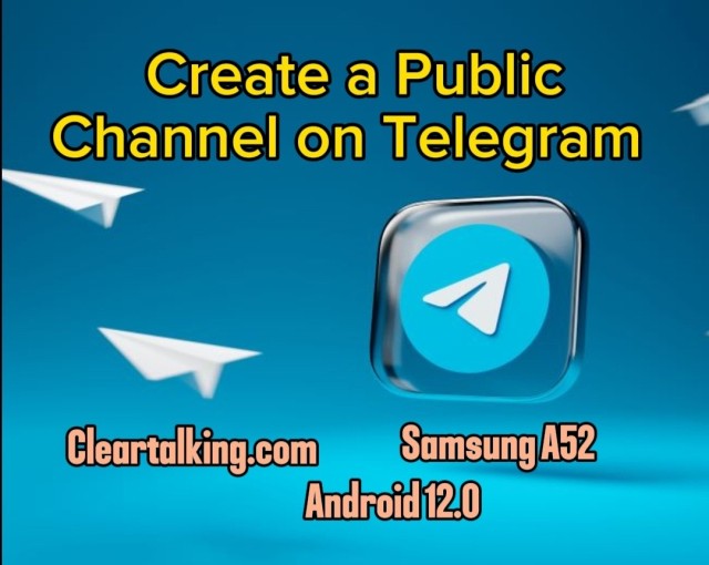 How do you make a Telegram channel public?