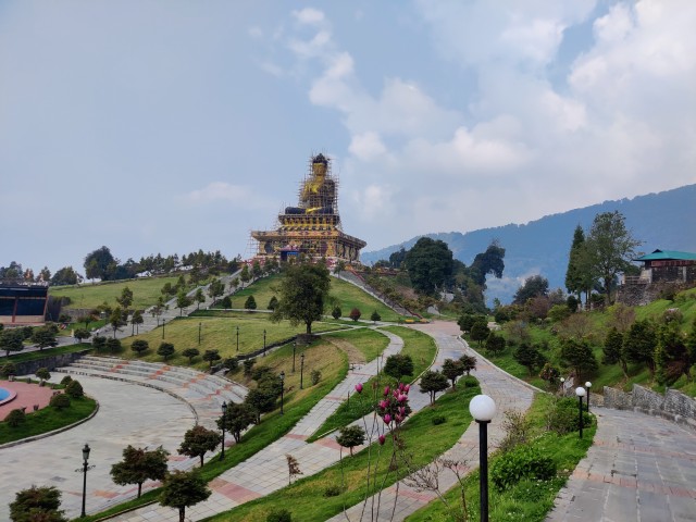 Beautiful view of Buddha Park