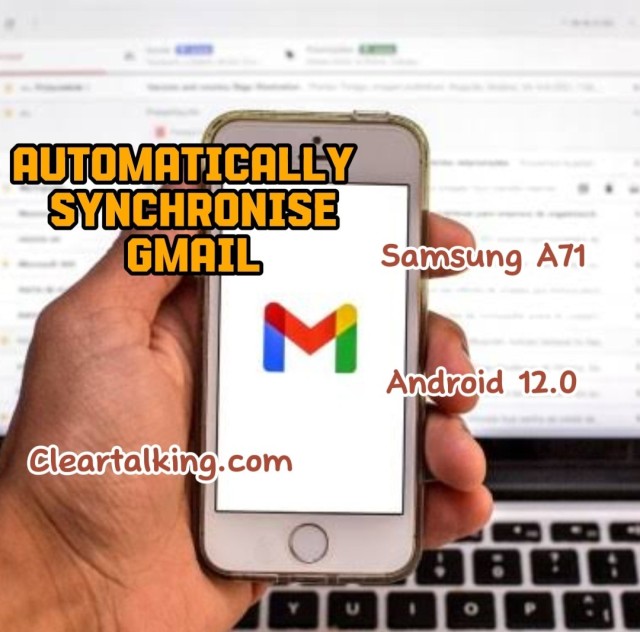 How can you get Gmail to automatically sync?