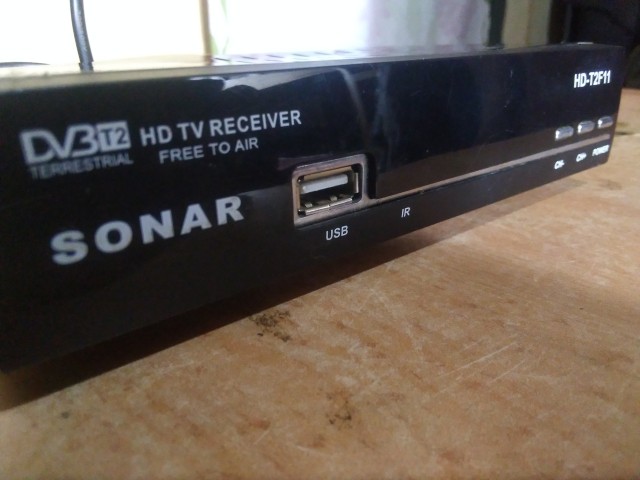 Sonar TV receiver