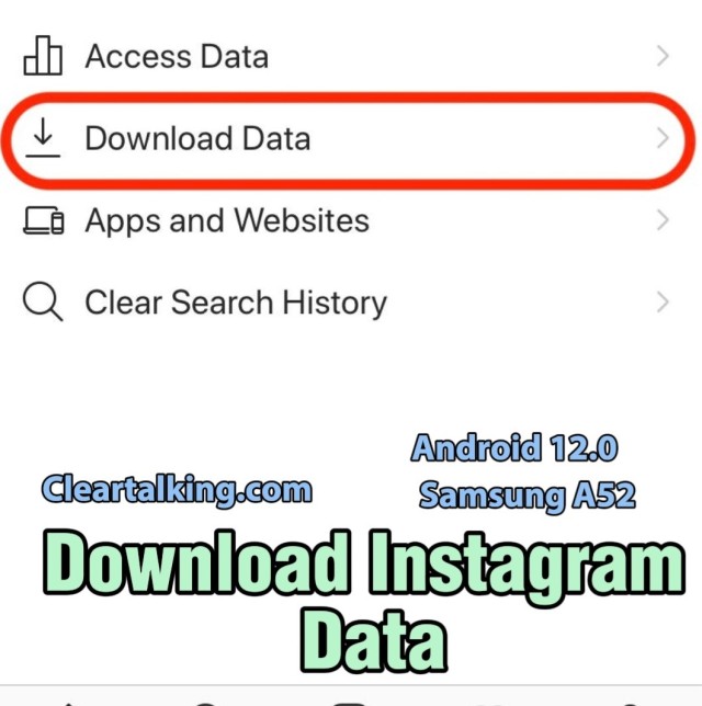 Can you download your Instagram data?
